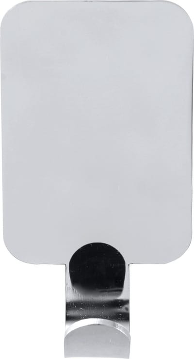 Wenko Wandhaak Premium Plus 6,5 X 3,5 X 4 Cm Rvs Zilver 2 Stuks