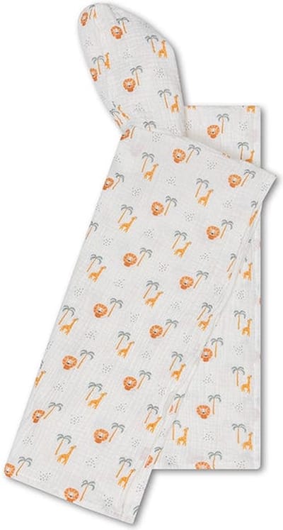 Swim Essentials | Meerkleurige Dieren Hydrofiele Strandponcho 50 x 50 cm