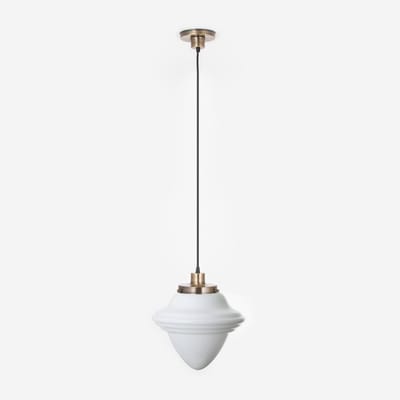 Hanglamp aan snoer Acorn Large 20's Brons - Art Deco Trade