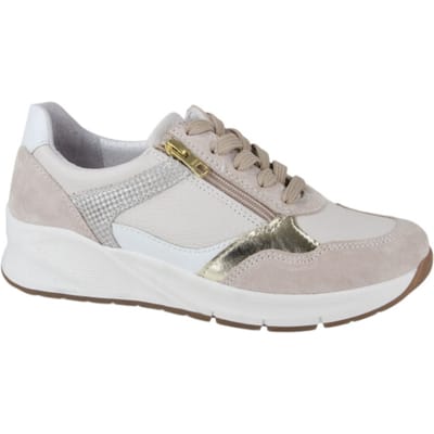 Ti Comos 2360008-403 dames veterschoenen sportief maat 37 beige