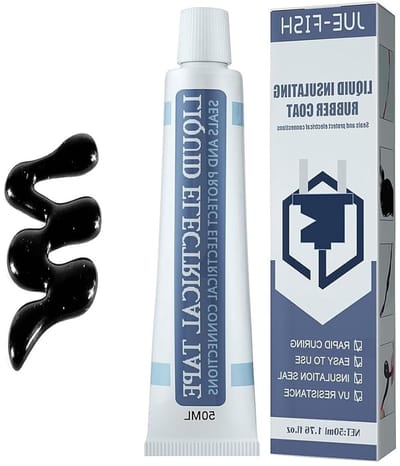 SnelShoppen - 50ml vloeibare isolatietape, vloeibaar rubber, hittebestendige, vlamvertragende lijm, waterdichte isolatielijm voor binnen en buiten geb