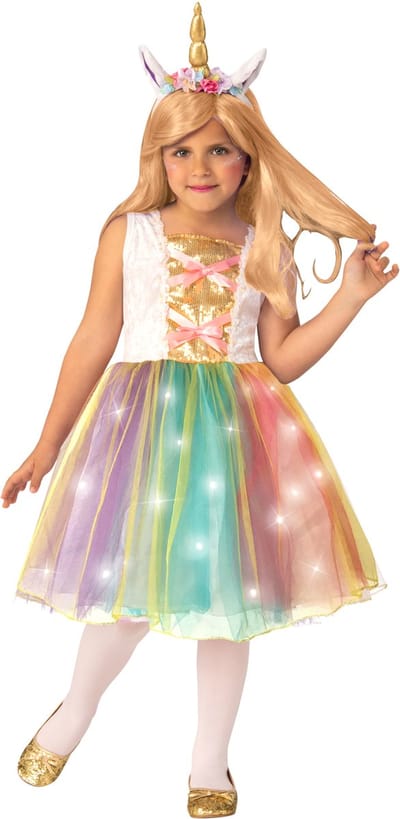 RUBIES FRANCE - Eenhoorn prinses kind vermomming - 110/122 (5-7 jaar)