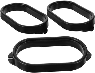 3 stuks - Afvalzakhouder ring - Auto Vuilniszak ring - afvalbakhouder voor in de auto - plastic afvalbakbeugel - uilniszakhouder - afvalbakhouder - Auto Prullenbak - auto-organizerframe - Prullenbakje - Vuilnisbak - ABS - zwart - 17*9.5*2 cm