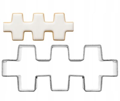 Koekjesvorm hek - 9cm - voor koekjes, peperkoek en marsepein
