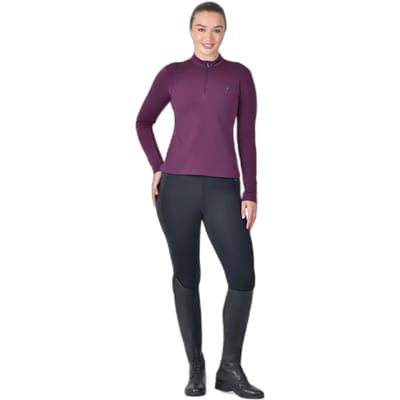 Paardrijshirt met lange mouwen voor dames Dublin