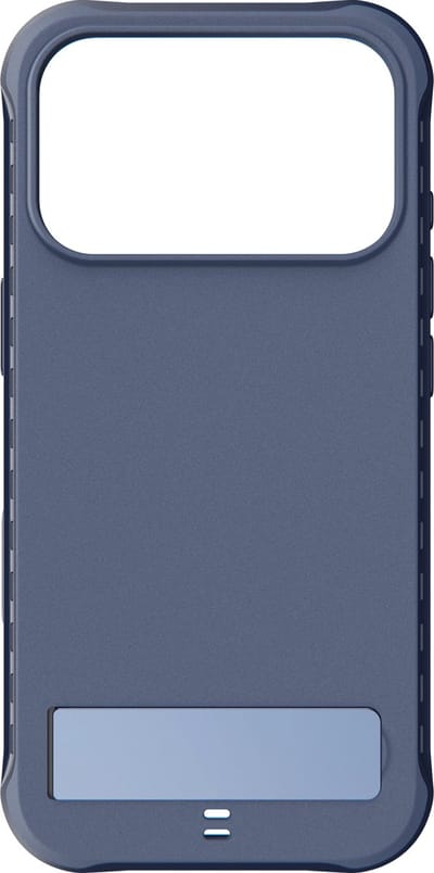 BodyGuardz Performance Pro hoesje iPhone 17 Pro – Geïntegreerde koelventilatie en koelgeltechnologie – Aangepaste vastlegknop voor camerafuncties – Richtingsgevoelige luidsprekerpoorten voor geluidskwaliteit - Blauw