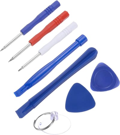 Complete Set van Precisie Schroevendraaiers voor Elektronica - 8-delige Kit met Micro Schroevendraaiers en Openingsgereedschap voor Laptop en PC Reparatie
