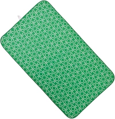 Draagbare strijkmat - Strijkkussen onderlegger - Kreukvrij strijken - Antislip noppenbodem - 70 x 120 cm - Grijs