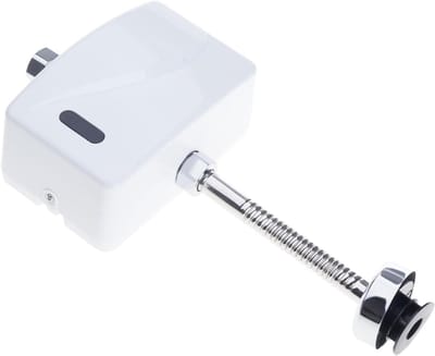 Automatisch Urinoir Spoelmechanisme - Sensor Urinoir - Hygiënisch Sanitaire - Waterbesparend Systeem - 10 x 28 x 3 cm - Wit