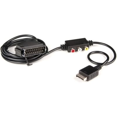 Speedlink Tracs Scart Video en Audio Cable - zwart - Ps3