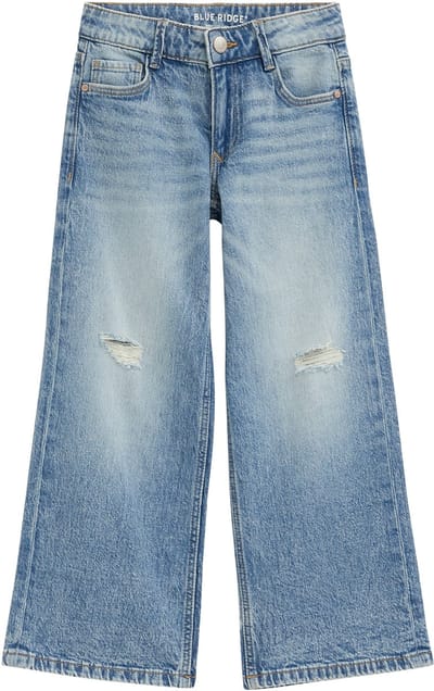 WE Fashion Meisjes wide leg jeans