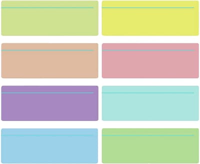 Leeslinialen Set - Visuele Hulpmiddelen - Verbeteren Concentratie - Duurzaam PVC Materiaal - 22 x 3.4 x 2 cm
