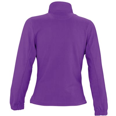 SOLS Dames/dames North Full Zip Fleece Jacket (Donkerpaars)