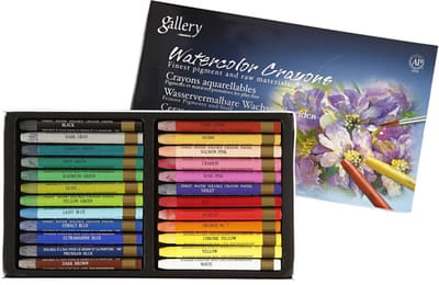 Mungyo Gallery Aqua Crayons Aquarelkrijt Set 24 stuks
