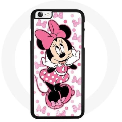 Coque - Maniacase - Iphone SE - Souple - Minnie Mouse - Noir
