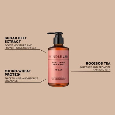 Fortifying Shampoo 100ml - Windle Lab