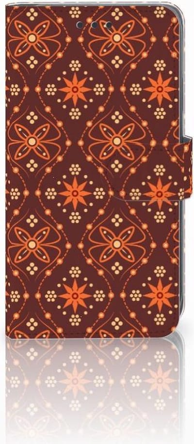 Apple iPhone Xr Telefoon Hoesje Batik Brown