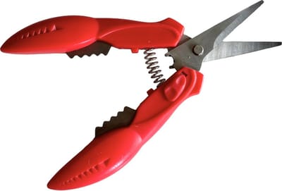 Kreeftentang – Kreeftenkraker – Kreeftenschaar – Schaaldieren Kraker – RVS – Rood