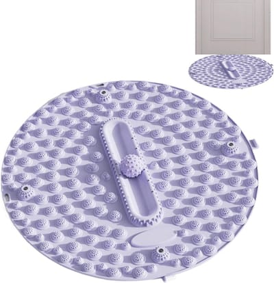 Voetmassagemat - Voetdrukpad - Ontspanning Bevorderen - Hoog Rebound Ontwerp - 55 x 25 cm - Violet Blauw