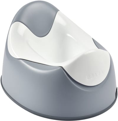Béaba Ergonomisch Potje - Grijs - Comfortabel en Praktisch - Gemakkelijk te Reinigen