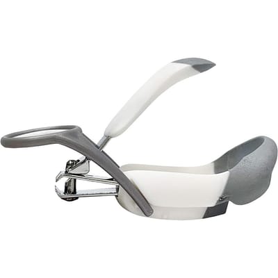 Coupe-ongles pour bébé avec loupe La sécurité avant tout pour les nouveau-nés, les tout-petits et les enfants white