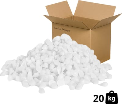 ZoeZo Kaarsenwas 20 kg - Paraffine was - Korrels - Zelf kaarsen maken - Laag oliegehalte 0,4% - Paraffin wax