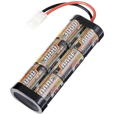 Reely NiMH accupack 7.2 V 3000 mAh Aantal cellen: 6 Stick Tamiya