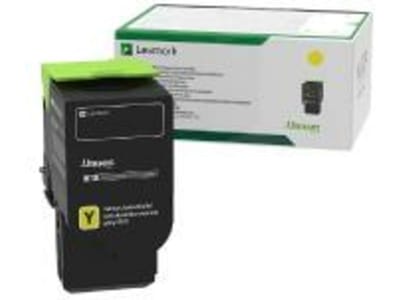 Lexmark 78C2UY0 toner cartridge geel extreem hoge capaciteit (origineel)