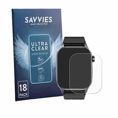 Savvies - Screenprotector voor SWZEC Notkraft Care Control Pro - Folie Beschermfolie transparant 18 Stuks