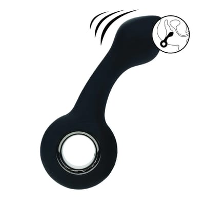 Levelz - Vibrerende Gladde Siliconen Prostaat Vibrator met Ring