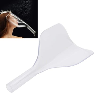 Professionele Gezichtsbescherming voor Kappers - Oogbescherming en Haar Spray Schild voor Salon Styling en Kappersbenodigdheden (Transparant Wit)