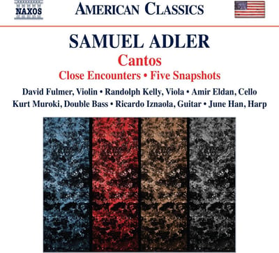 David Fulmer, Randolph Kelly, Amir Aledan, Kurt Mukori - Adler: Cantos (CD)