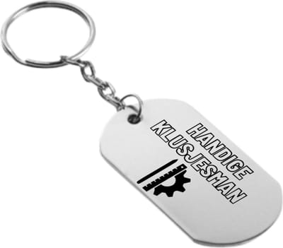Akyol - handige klusjesman sleutelhanger - Timmerman - familie vrienden - cadeau - 54 x 29mm