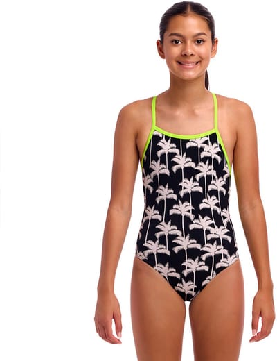 Funkita Strapped In One Piece Zwemkleding Zwart 8 Years Meisjes