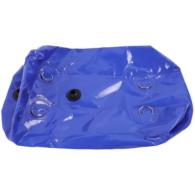 Wateropslag Blaas 110L Grote Capaciteit Opvouwbaar Draagbaar PVC Zachte Watertank voor Buiten L blue