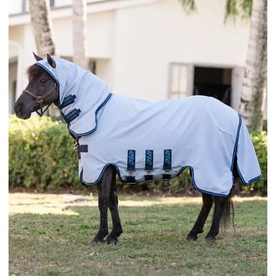 Vliegendeken voor pony met halsbedekking Horseware Amigo