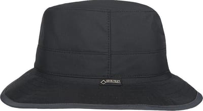 Hatland - Stoffen hoed voor volwassenen - Amundson Gore-Tex - Zwart - maat S (55CM)