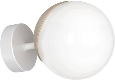 MILAGRO MLP5423 Wandlamp SFERA WOOD Melkglas