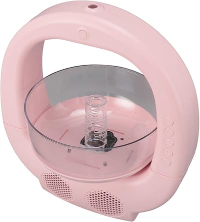 Desktop Luchtbevochtiger - Aromatherapie Diffuser - Ruimte Verfrissen - Aquarium Ontwerp - 700 ml - Roze