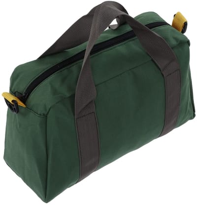 Dailygoody - Draagbare gereedschapstas - Multifunctionele organizer - Groot canvas - Groen - Waterdichte gereedschapskoffer - Geschikt voor elektricie.
