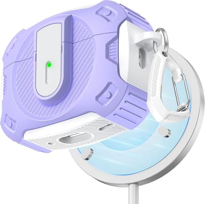 Beschermhoes voor AirPods Pro 2/1 met Reinigingsset, Ruimte-Thema Hoesje Compatibel met MagSafe