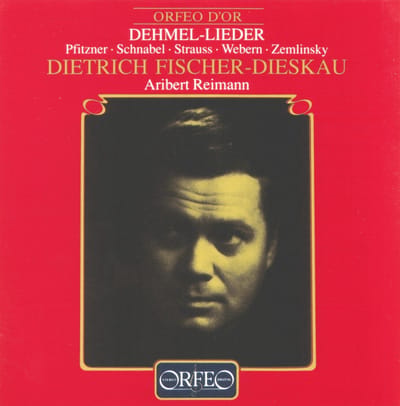 Dietrich Fischer-Dieskau & Aribert Reimann - Dehmel-Lieder (CD)
