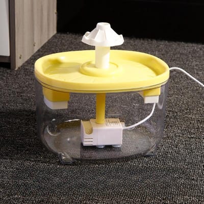 Kat Automatische Waterdispenser Nieuwe Huisdier Waterbak Automatische Filtratie Circulerend Levend Water Dubbele Filtratie Kattenbak met Grote Capaciteit 16*19*12.5cm