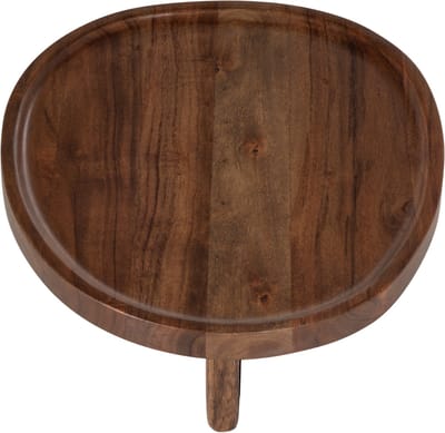 WOOOD Naro Bijzettafel - Acaciahout - Bruin - 34x40x18