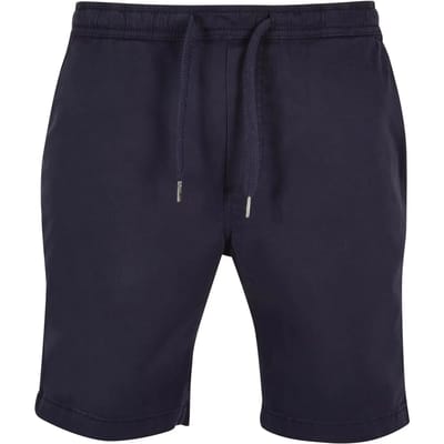 Urban Classics - Stretch Twill Joggshorts Shorts - M - Blauw