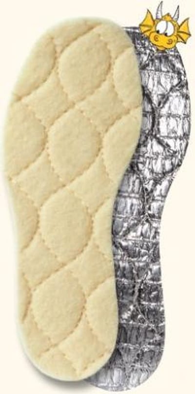 Pedag Zool 1451 22/3 Solar winter voor super warme kinder voeten. Aluminium met vilt