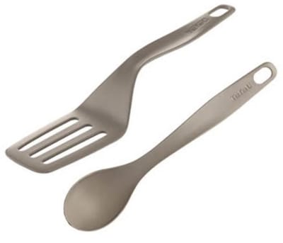Keukenlepel & Spatel Set – 2-delig - Kunststof - Hittebestendig en Ergonomisch (28 cm)