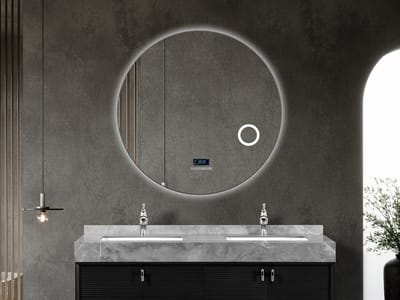 Mawialux LED Badkamerspiegel - Bluetooth - Livia - 110cm - grijs