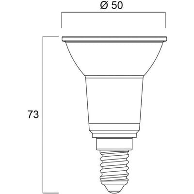 Sylvania LED lamp RETRO, PAR16, E14, 3,6 W, 830, 345 lm, 36°