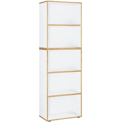 Houten Büro Standplank boekenkast Dossierplank Boekenkastplank Salia 5-voudig breedte 60 cm